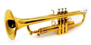 Schiller Centertone Trumpet Bb   Gold Lacquer  
