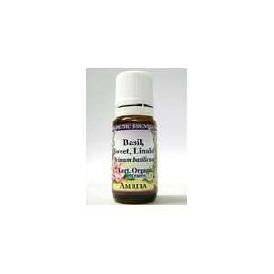  Amrita Aromatherapy Basil (Sweet) Essential Oil   10 ml 