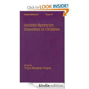  Autistic Spectrum Disorders In Children eBook Vidya 