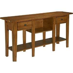Broyhill Attic Original Oak Occasional Tables Sofa Table   3397 09 