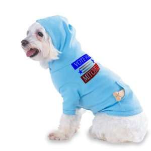  VOTE FOR MITCHELL Hooded (Hoody) T Shirt with pocket for 