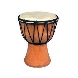 Hawaiian Luau Wooden Drum 8 inch