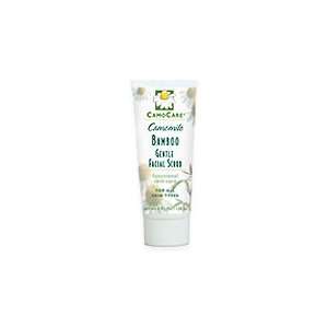   Bamboo Gentle Facial Scrub   All Skin Types, 4 oz., (CamoCare) Beauty