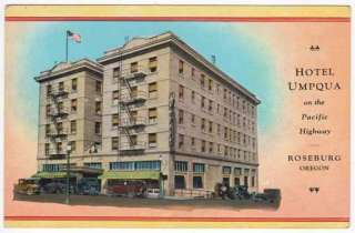 Postcard Hotel Umpqua in Roseburg, Oregon  
