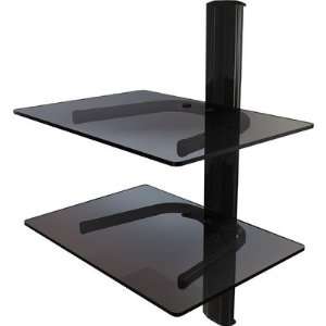    Dual Shelf Wall Mount System with Cable Management Electronics