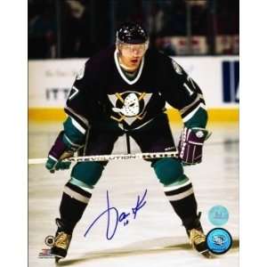  Jari Kurri Anaheim Mighty Ducks Autographed/Hand Signed 