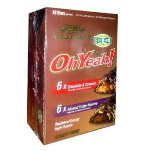  Oh Yeah High Protein Energy Variety Pack 12 Bars Health 