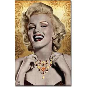 22x34) Marilyn Monroe (Golden, Avela) Movie Poster Print  