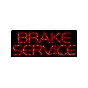 Brake Service LED Sign 11 x 27