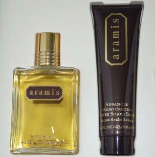 NIB Aramis Mens Exclusive 5 Item Gift Set Cologne 3.7 oz After Shave 