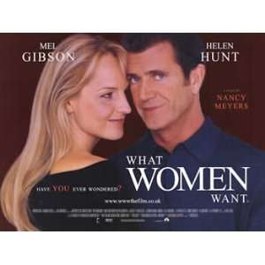  What Women Want   Original British Movie Poster   30 x 40 