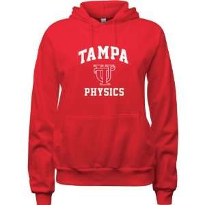  Tampa Spartans Red Womens Physics Arch Hooded Sweatshirt 