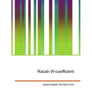  Racah W coefficient Ronald Cohn Jesse Russell Books