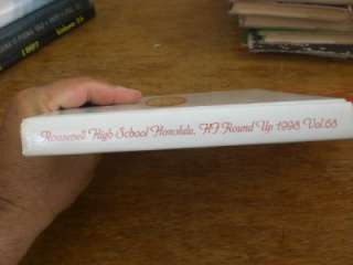 Yearbook Annual Hawaii Roosevelt High School 1998 98  