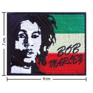  3pcs Bob Marley a Reggae Ska Band Logo I4 Embroidered Iron 