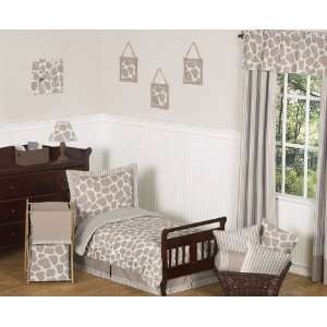    Giraffe Neutral Toddler Bedding 5 pc Set by JoJO Designs Baby