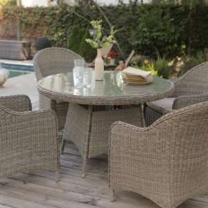  Coral Coast Mingle All Weather Wicker Patio Dining Table 