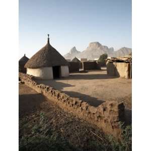 Homes Lie in the Shadow of Taka Mountain in the Town of Kassala, Sudan 