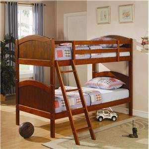  Twin over Twin Bunk Bed   Coaster 460203