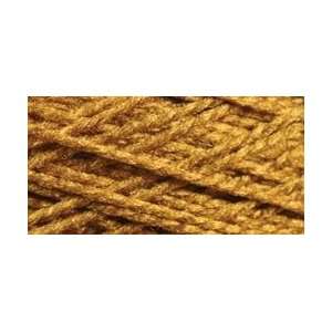  Cottage Mills Needloft Craft Yarn 20 Yard Card Gold; 6 