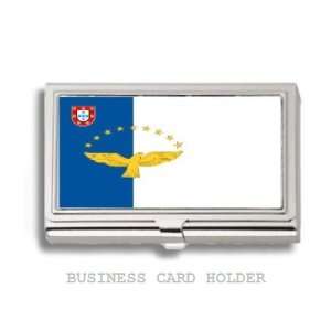  Azores Portugal Flag Business Card Holder Case Everything 