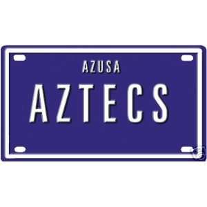  Azusa High School   Azusa, CA Booster Club License Plate 