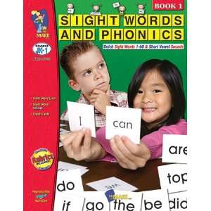  Sight Words Phonics Book 1 Gr Pk 1