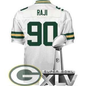  Green Bay Packers #90 B.J. Raji Jersey Authentic Football 