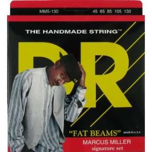 DR Strings Bass Fat Beamâ¢ Stainless Steel Medium 5 String, .045 