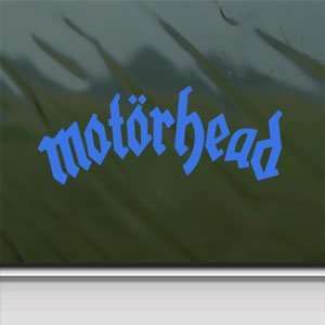  Motorhead Blue Decal Lemmy Metal Rock Band Window Blue 