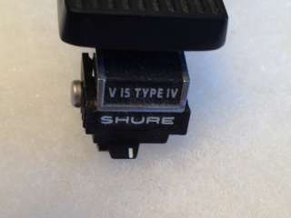 Shure V15 Type IV Phonograph Cartridge w/Stylus and Technics Head 