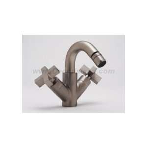 Rohl architectural single hole bidet faucet w/cross handles BA55X STN 