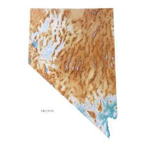  Raven Maps & Images Nevada Wall Map