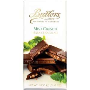 Butlers 70% Dark Mint Crunch Bar Grocery & Gourmet Food