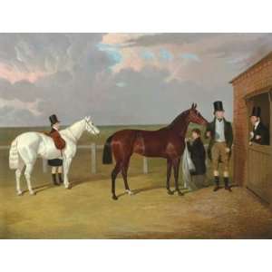   John Frederick Herring Senior   24 x 18 inches   Vespa, a brown filly