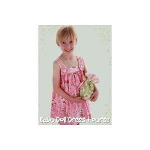  Baby Doll Dress & Purse Girl Sizes 3 5 Pattern by Maw Bell 