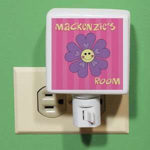  Personalized Flower Night Light Baby
