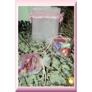  BABY SHOWER FAVOR BAGS 5 X 6 BABY GIRL PINK Everything 
