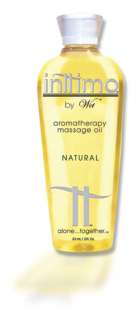 INTTIMO Aroma Massage Oil   Natural   8.0oz   FREE SHIP  