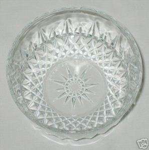 Cristal dArques/Durand Diamant 8 inch Serving Bowl  