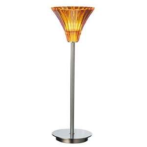  Baccarat Mille Nuits Desk Lamp, Honey 16 5/8in