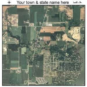   Aerial Photography Map of Greenwood, Illinois 2011 IL 