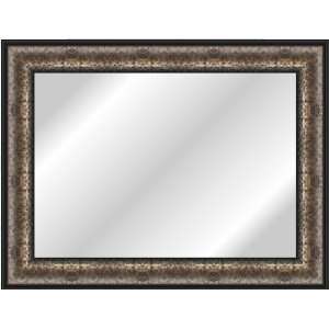  Mirror Frame Mottled Silver w/ Black Back 1.75 wide