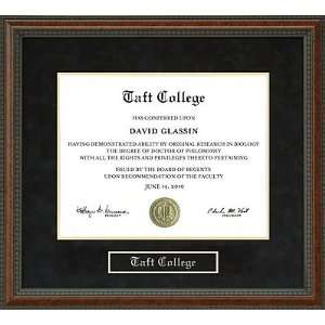  Taft College Diploma Frame
