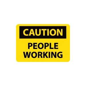  OSHA CAUTION People Working Safety Sign