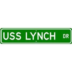 USS LYNCH AGOR 7 Street Sign   Navy 