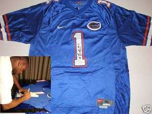 PERCY HARVIN SIGNED FLORIDA GATORS HOME JERSEY NIKE  