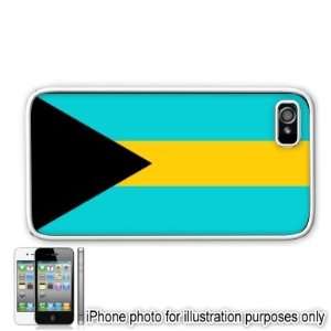  Bahamas Bahamian Flag Apple Iphone 4 4s Case Cover White 