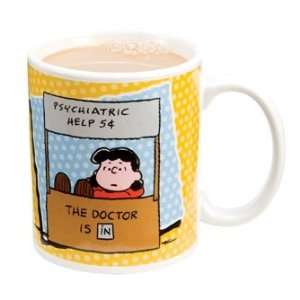  Peanuts Lucy Doctor Is In Mug **