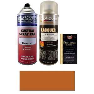  12.5 Oz. Electric Orange Metallic Spray Can Paint Kit for 